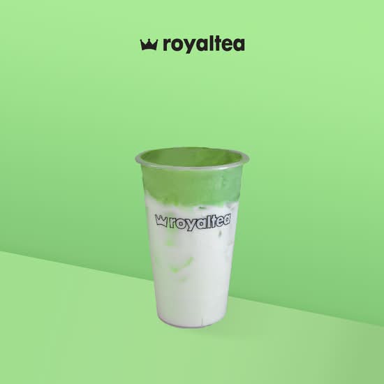 Jasmine Matcha Milk Tea / 茉莉抹茶云